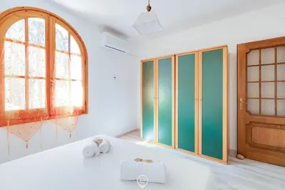 Letto o letti in una camera di Villa del Mare - Appartamento Aria