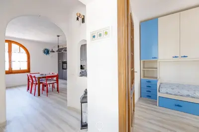 Letto o letti in una camera di Villa del Mare - Appartamento Aria