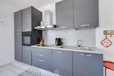Cucina o angolo cottura di Villa del Mare - Appartamento Aria