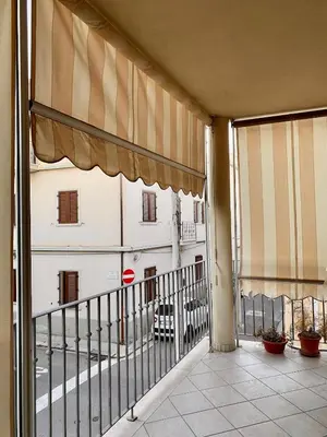 Balcone o terrazza di Appartamento in centro con terrazza