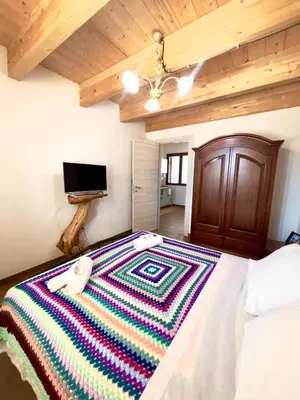 TV o dispositivi per l'intrattenimento presso Casa vacanza Il Guardiano Delle Due Baie