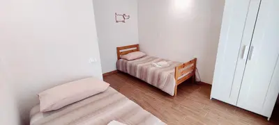 Letto o letti in una camera di Casa Nonno Remo
