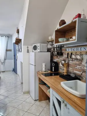 Cucina o angolo cottura di La casetta nel centro
