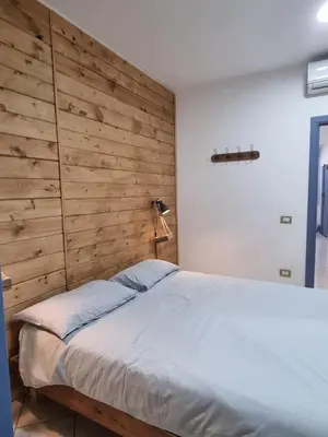 Letto o letti in una camera di La casetta nel centro