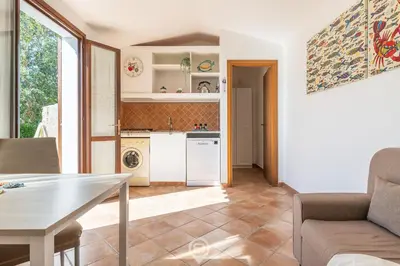 Cucina o angolo cottura di Monte Nai Seaview Retreat