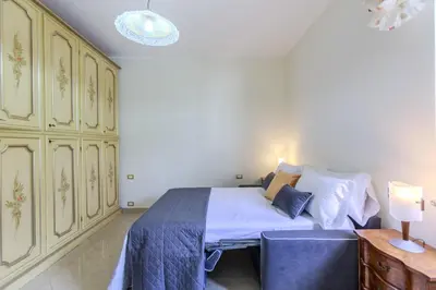 Letto o letti in una camera di Il Rifugio dei Lettori con Terrazza