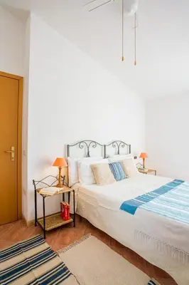 Letto o letti in una camera di Sun House 4 Villasimius City Center AirConditioned