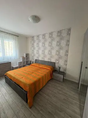 Letto o letti in una camera di Sun House