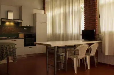 Cucina o angolo cottura di A pochi passi dalla Spiaggia
