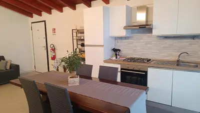 Cucina o angolo cottura di I giardini di Mina