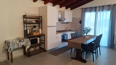 Cucina o angolo cottura di I giardini di Mina