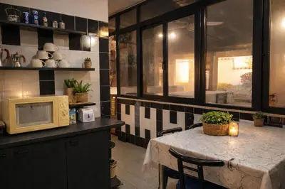 Cucina o angolo cottura di Vincent house