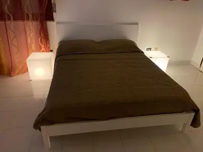 Letto o letti in una camera di Casa Matilde