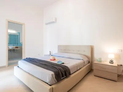 Letto o letti in una camera di Apartment Via del Mare by Interhome