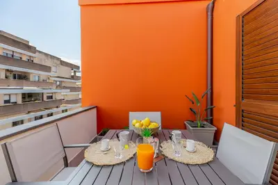 Balcone o terrazza di Attico180 - Attico in centro con Terrazza - Wifi e Netflix