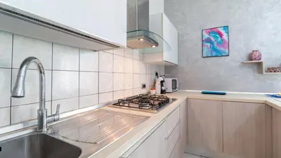Cucina o angolo cottura di Mameli Apartment