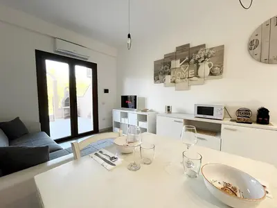TV o dispositivi per l'intrattenimento presso Casa Penelope - Casa con terrazzo - Free Wi-Fi