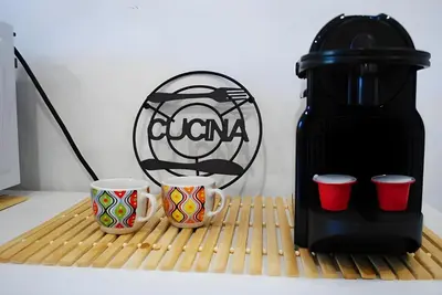 Set per la preparazione di tè e caffè presso Casa Penelope - Casa con terrazzo - Free Wi-Fi