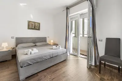 Letto o letti in una camera di Mare e Relax
