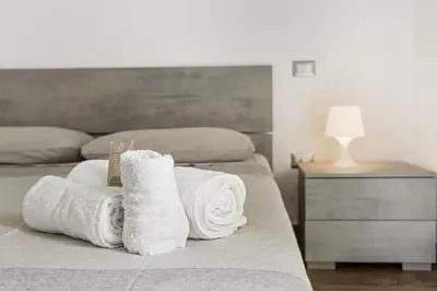 Letto o letti in una camera di Mare e Relax