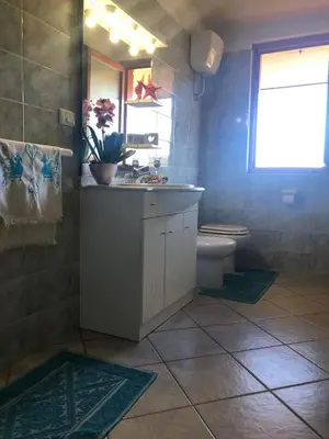 Bagno di Andrea Frau - Casa Mandorleto new - Sardinia Villasimius-Peaceful Panoramic Terrace-full comfort air conditioning-WiFi-Parking-Privacy