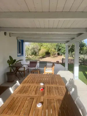 Patio o area all'aperto di Villa 6 Ospiti con Giardino vicino al Mare - Flumini, Quartu Sant'Elena, Cagliari