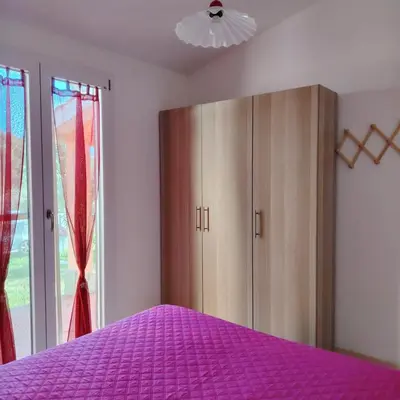 Letto o letti in una camera di Villetta a Villasimius vicino al mare e al paese!
