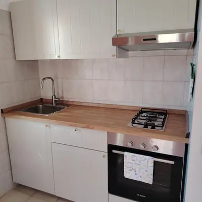 Cucina o angolo cottura di Villetta a Villasimius vicino al mare e al paese!