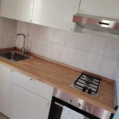 Cucina o angolo cottura di Villetta a Villasimius vicino al mare e al paese!