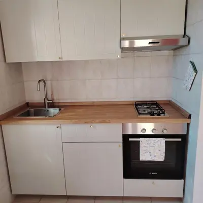Cucina o angolo cottura di Villetta a Villasimius vicino al mare e al paese!