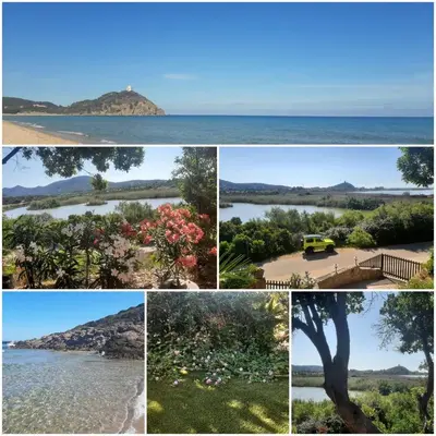 Paesaggio naturale nelle vicinanze della casa vacanze