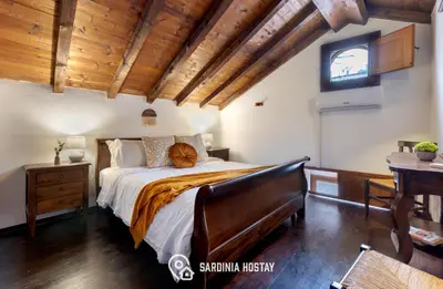 Letto o letti in una camera di Dimora del borgo antico