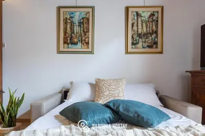 Letto o letti in una camera di Dimora del borgo antico