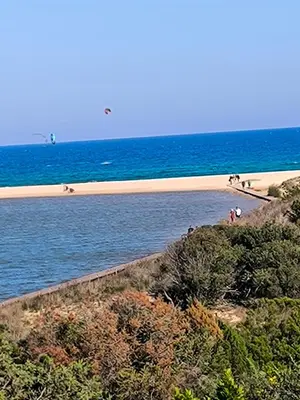 Paesaggio naturale nelle vicinanze dell'affittacamere