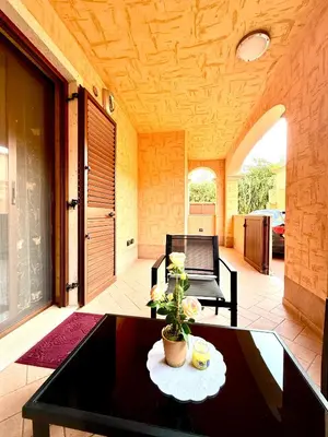 Area soggiorno di Casa Selema