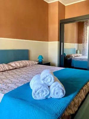 Letto o letti in una camera di Maison Eclat