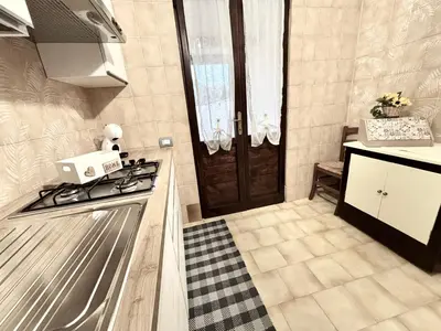 Cucina o angolo cottura di Domu e Mari Sud Sardegna