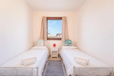 Letto o letti in una camera di Dimora Del Sole, Pula Center SouthSardiniaHolidays