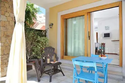 Patio o area all'aperto di Dommu Fruttu - Appartamento mare