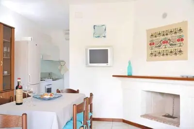 Cucina o angolo cottura di Dommu Fruttu - Appartamento mare