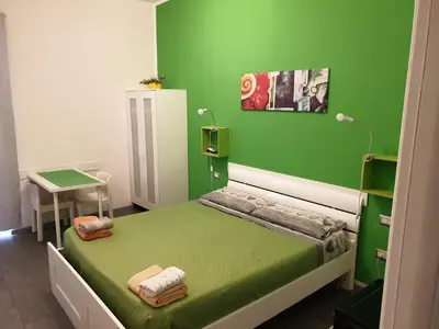 Letto o letti in una camera di Da Laura