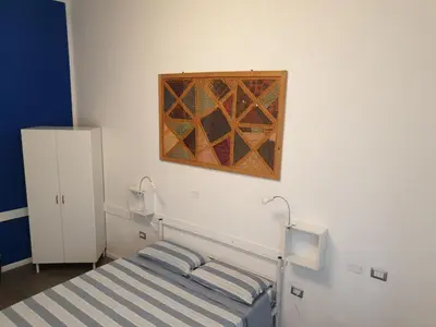 Letto o letti in una camera di Da Laura