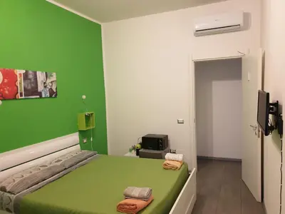 Letto o letti in una camera di Da Laura