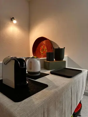Set per la preparazione di tè e caffè presso Villa Sveva