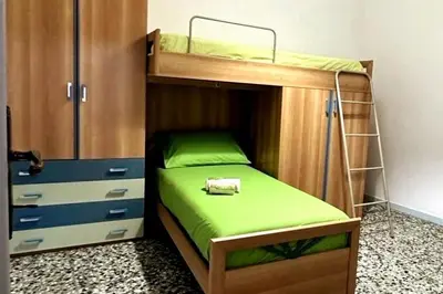Letto o letti in una camera di Free Wifi, 10 min Elmas Airport