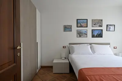 Letto o letti in una camera di Appartamento vicino al mare Bacu e Ludu B