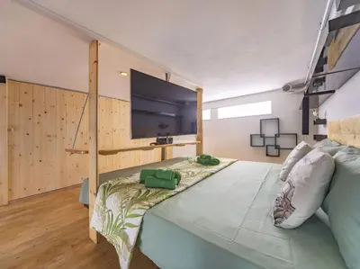 TV o dispositivi per l'intrattenimento presso Loft Serenità
