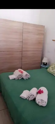 Letto o letti in una camera di Casa Giulia