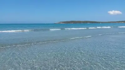 Paesaggio naturale nelle vicinanze della villa