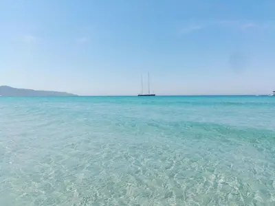 Paesaggio naturale nelle vicinanze della villa